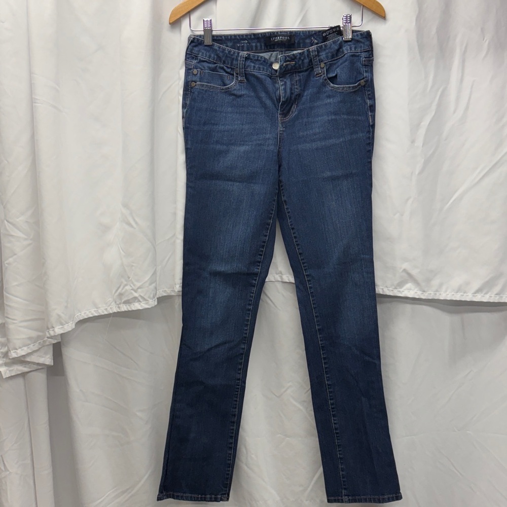 Liverpool Jeans Company Dark Blue Boot Cut Jeans
